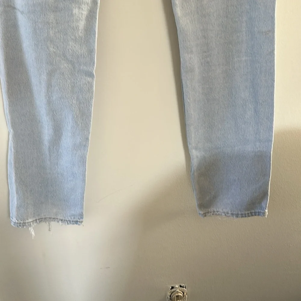 Levi's 505 red tab faded distressed Jean's 30 x 34
